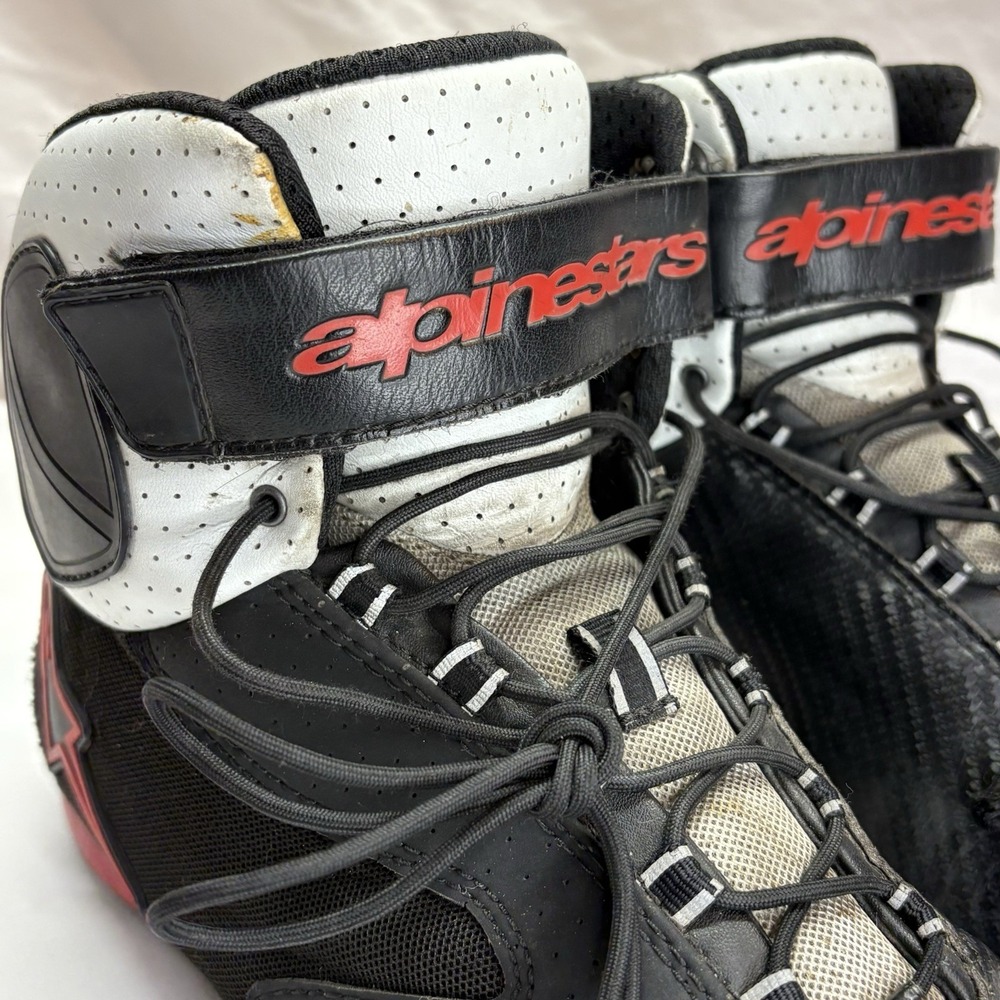 Alpinestars Faster 3 Rideknit Motorcycle Shoes Men's. US 14 EU 48 - Picture 16 of 16